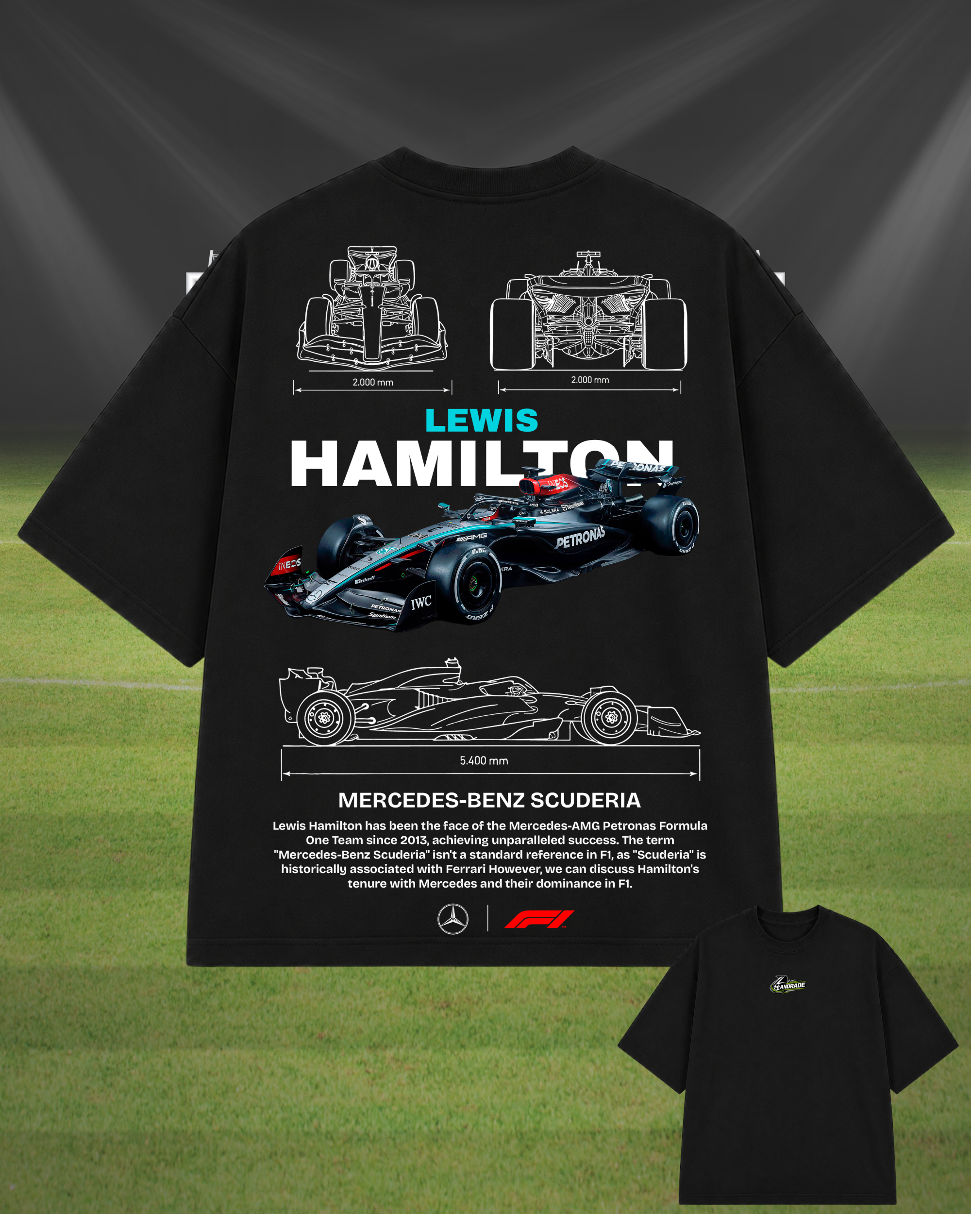 Lewis Hamilton Blue